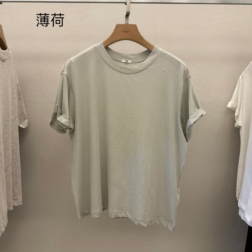 EGG韓國直郵㊣女裝新款時尚休閑熱賣人氣推薦職業25春夏T恤EGG-訂貨周期長T恤圖色10