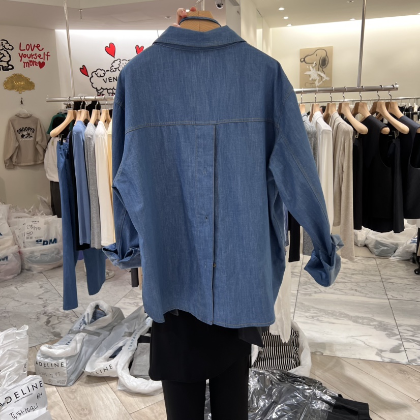ADELINE韓國直郵㊣東大門實拍女裝新品人氣25春夏襯衫蕾絲衫ADELINE襯衫/蕾絲衫