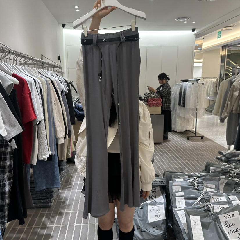 VIVE韓國㊣直郵東大門代購女裝新品熱賣時尚25春夏人氣休閑褲VIVE休閑褲