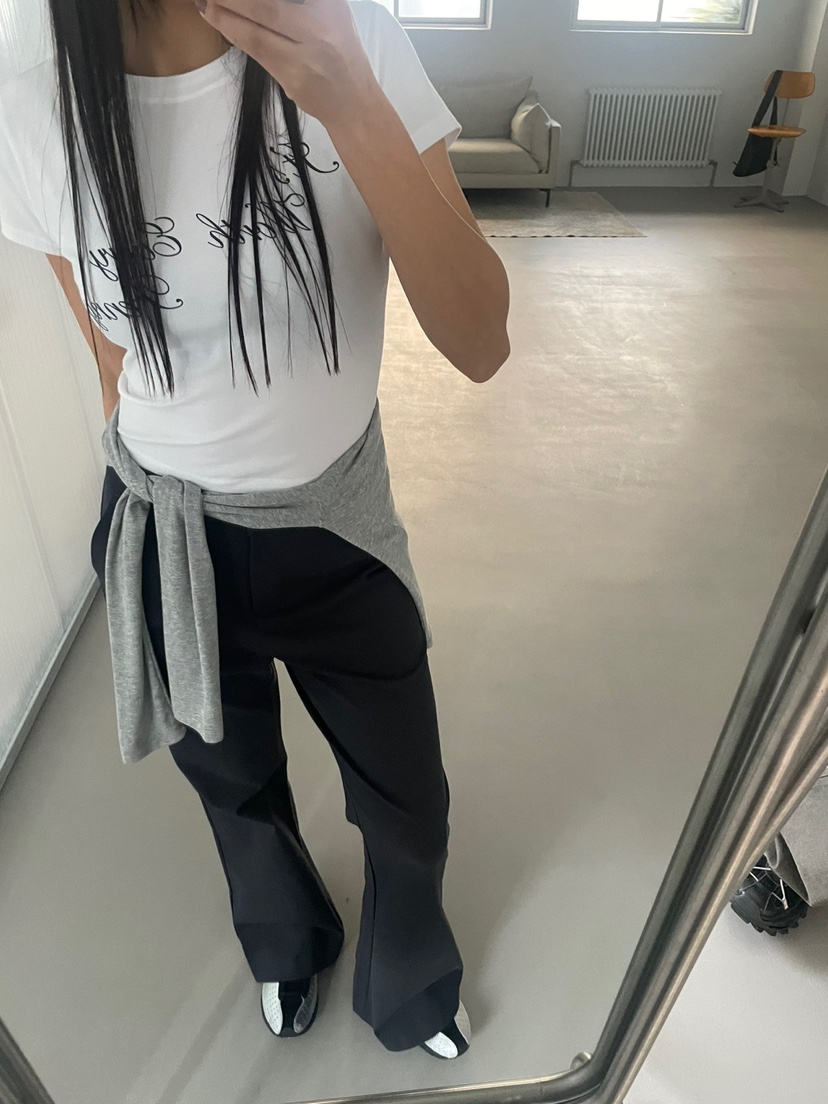 ACME韓國直郵㊣東大門實拍女裝新款推薦25春夏時尚職業休閑T恤ACMET恤