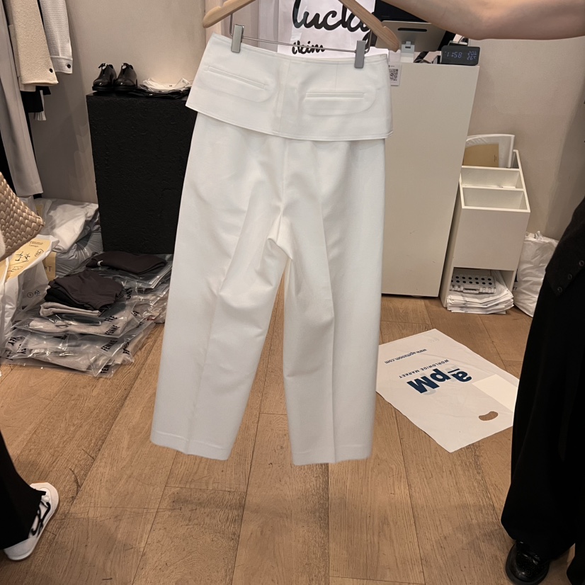 LA MAGIE FEMME韓國㊣直郵東大門代購女裝新品推薦休閑褲Lamagie Femme休閑褲