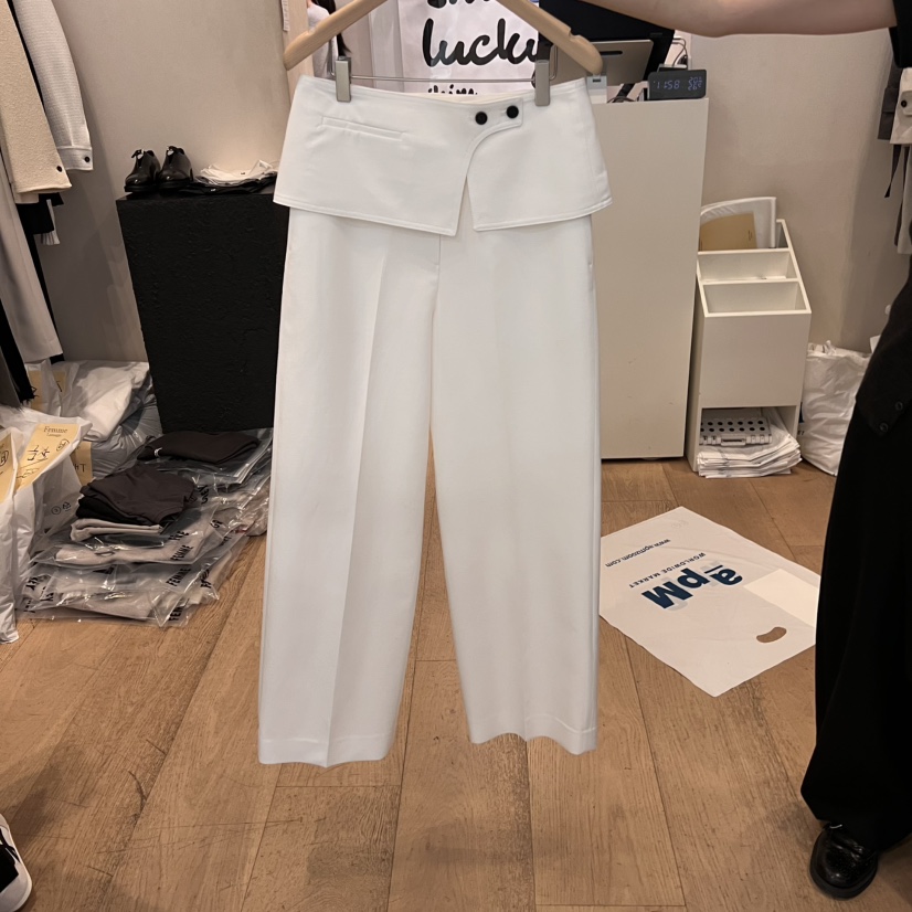LA MAGIE FEMME韓國㊣直郵東大門代購女裝新品推薦休閑褲Lamagie Femme休閑褲