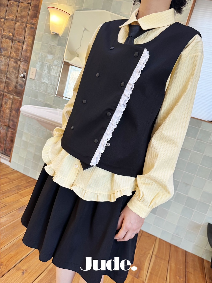 HEYJUDE韓國直郵㊣東大門實拍女裝新品推薦25春夏時尚休閑馬甲HEYJUDE馬甲