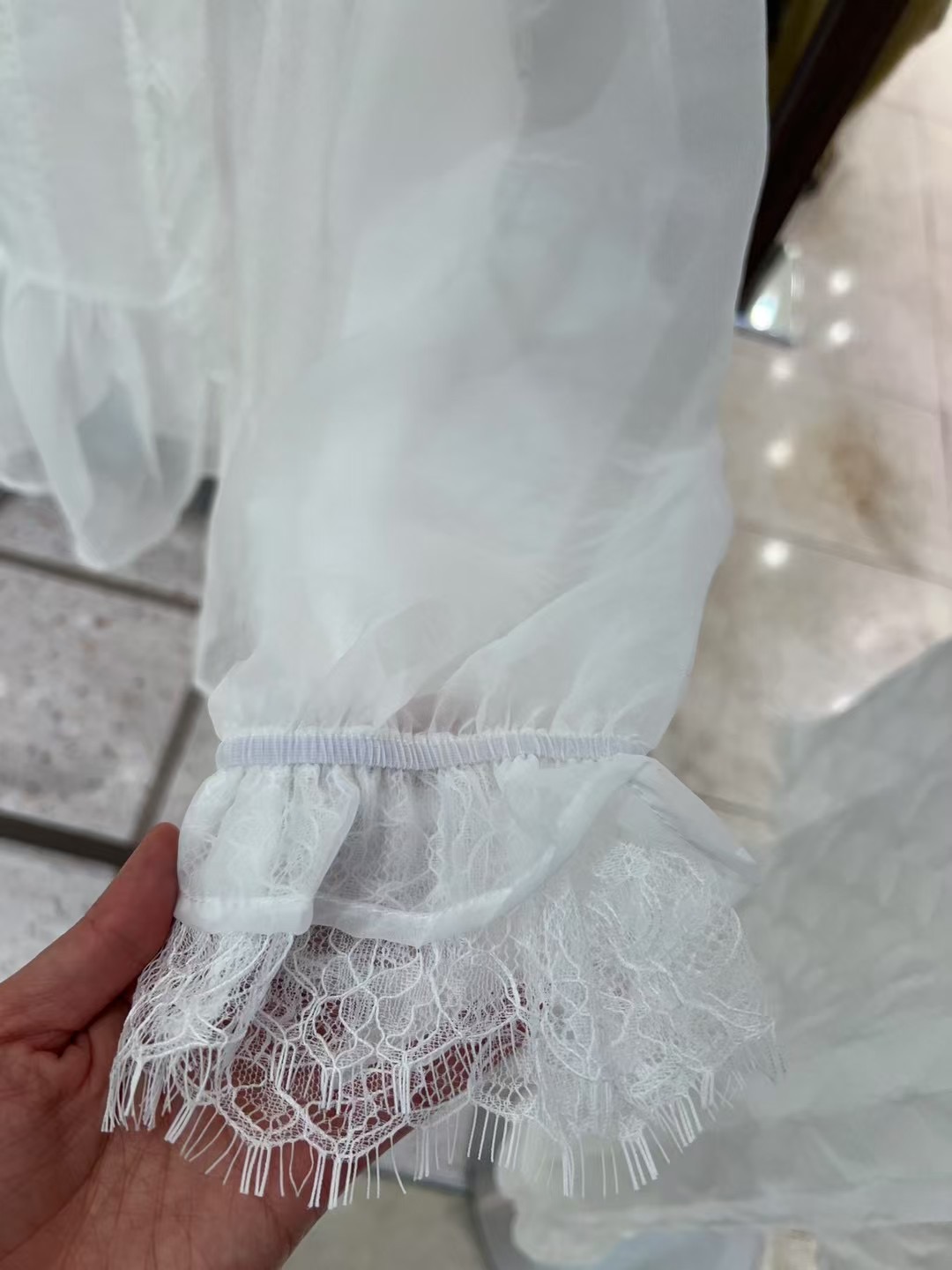 WHERELL直郵韓國代購㊣女裝新款職業熱賣推薦25春夏襯衫蕾絲衫GROW-WHERELL襯衫/蕾絲衫