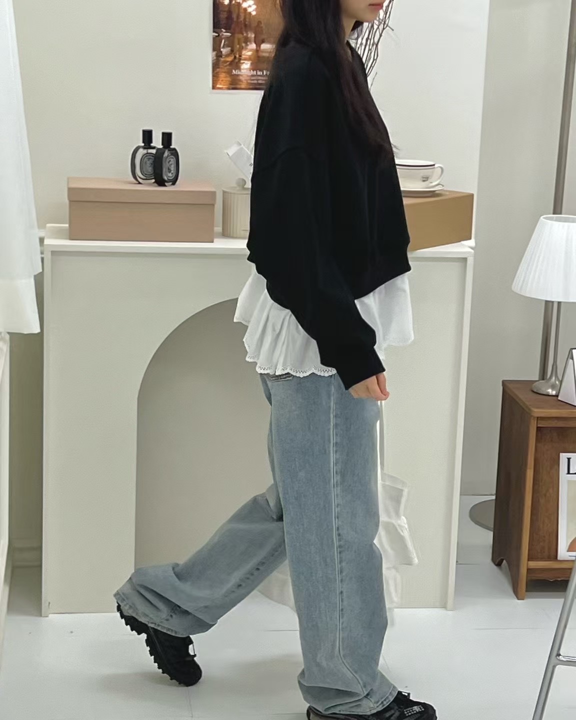 TERROIR韓國直郵㊣東大門實拍女裝新款熱賣職業推薦人氣衛衣TERROIR衛衣
