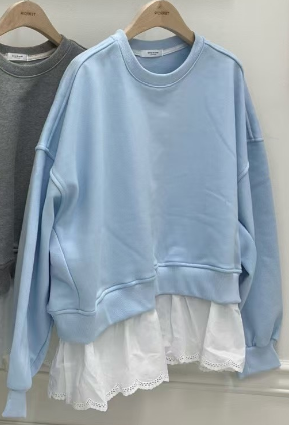 TERROIR韓國直郵㊣東大門實拍女裝新款熱賣職業推薦人氣衛衣TERROIR衛衣圖色4