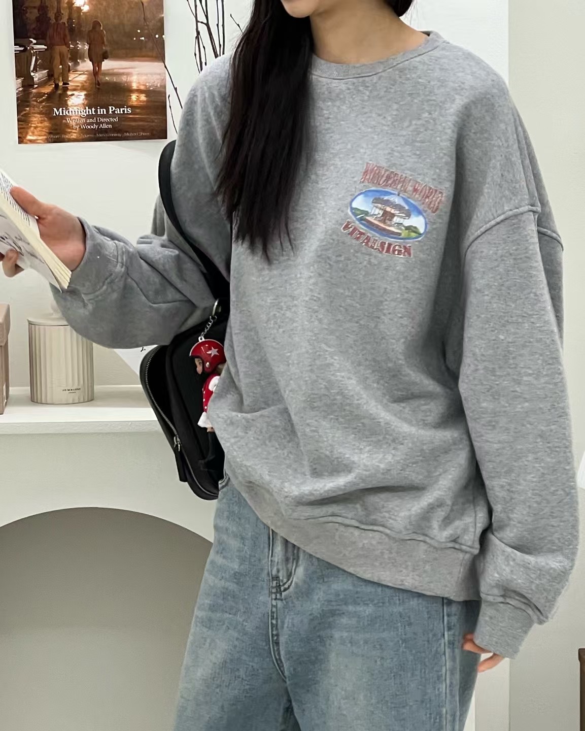 TERROIR韓國直郵㊣東大門實拍女裝新品人氣推薦時尚職業衛衣TERROIR衛衣