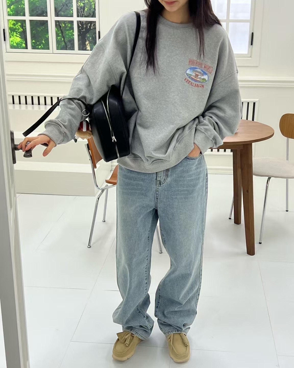 TERROIR韓國直郵㊣東大門實拍女裝新品人氣推薦時尚職業衛衣TERROIR衛衣