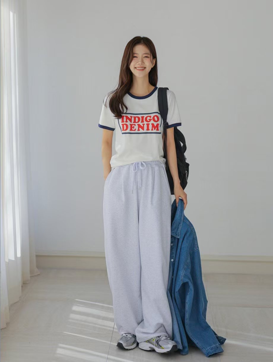 L V C直郵韓國代購㊣女裝新品25春夏時尚職業推薦休閑T恤L_V_CT恤