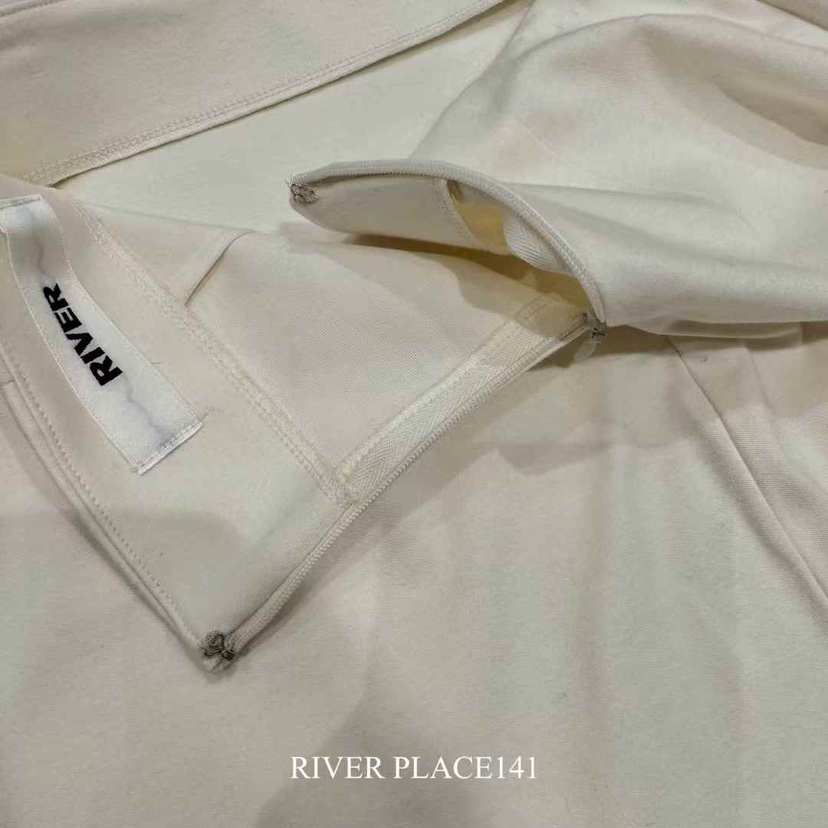 RIVER韓國直郵㊣女裝新款職業推薦休閑熱賣25春夏時尚人氣長裙WATER/RIVER長裙