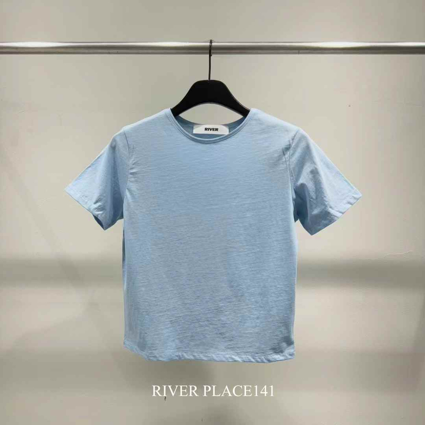 RIVER韓國㊣直郵東大門代購女裝新款人氣時尚職業休閑熱賣T恤WATER/RIVERT恤