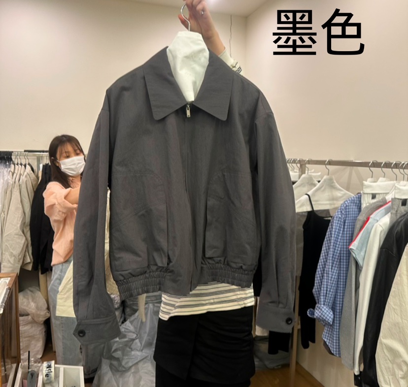AGO韓國直郵㊣東大門實拍女裝新品職業休閑時尚熱賣人氣夾克AGO夾克圖色1