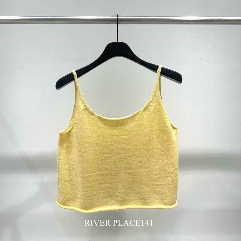 RIVER韓國直郵㊣女裝新款時尚推薦熱賣休閑人氣25春夏吊帶背心WATER/RIVER吊帶/背心