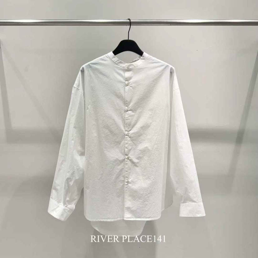 RIVER直郵韓國代購㊣女裝新款熱賣人氣推薦時尚25春夏襯衫蕾絲衫WATER/RIVER襯衫/蕾絲衫