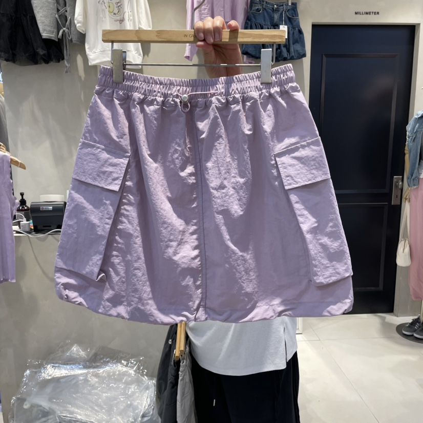 MILLIMETER韓國直郵㊣東大門實拍女裝新品25春夏職業人氣短裙MILLIMETER短裙圖色2