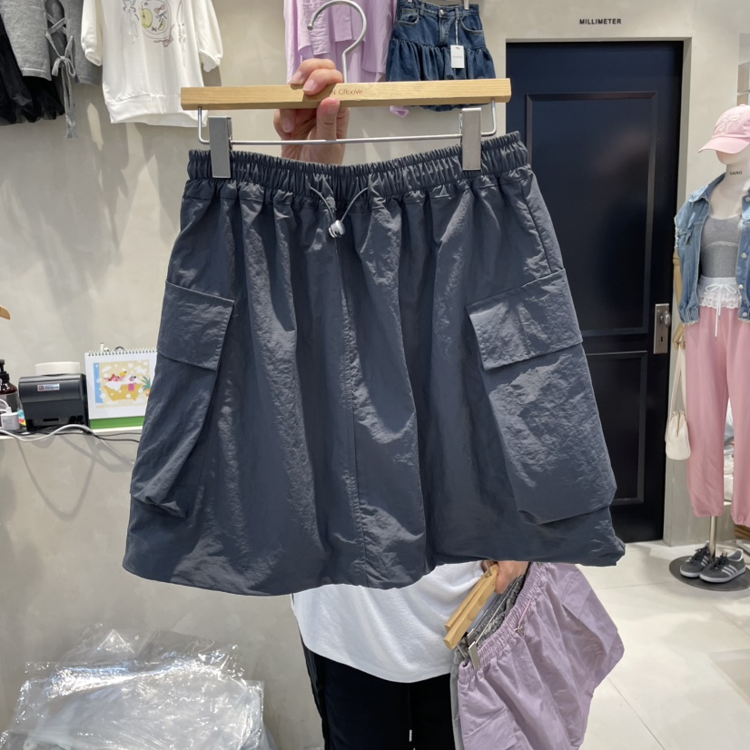 MILLIMETER韓國直郵㊣東大門實拍女裝新品25春夏職業人氣短裙MILLIMETER短裙圖色3