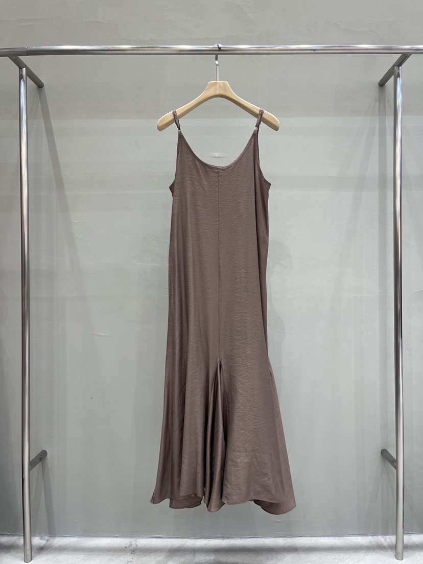 MU i韓國㊣直郵東大門代購女裝新款25春夏職業人氣推薦連衣裙A.b/AUTUMN BEIGE連衣裙