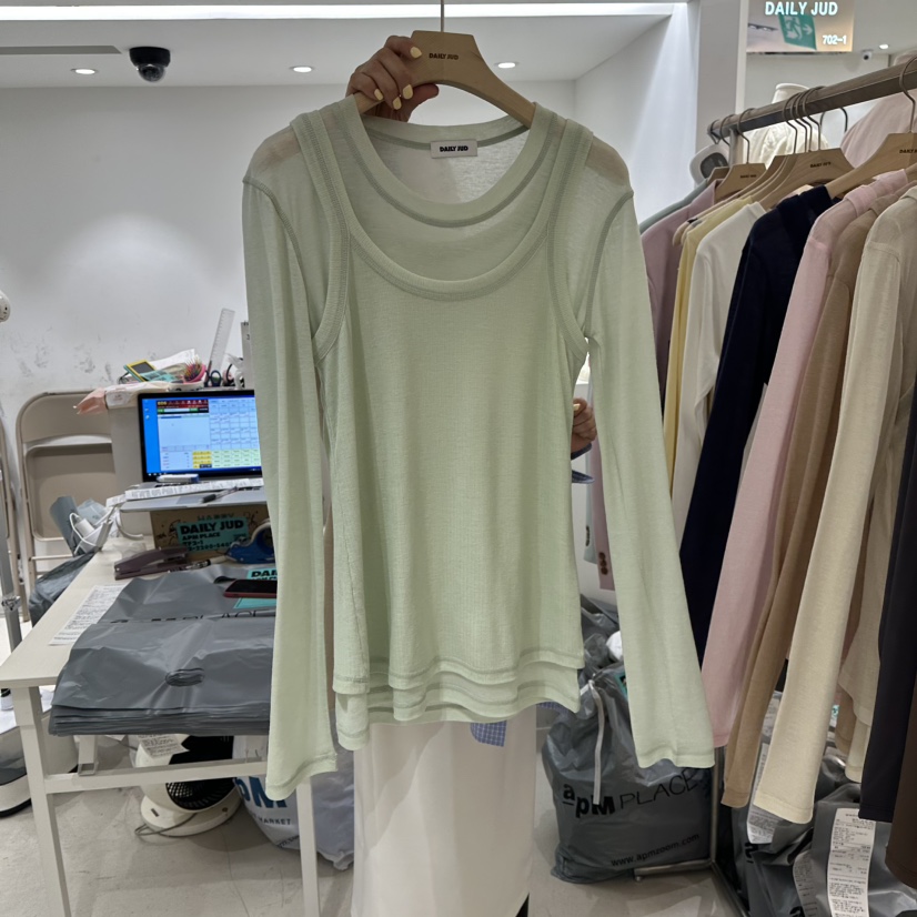 DAILYJUD韓國直郵㊣女裝新款熱賣25春夏休閑時尚套裝兩件套CONNAUGHT套裝圖色4