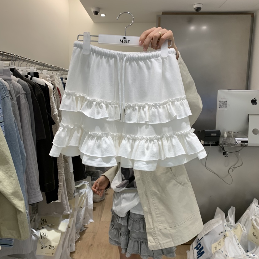 MEET ME韓國㊣直郵東大門代購女裝新品職業25春夏人氣短裙MEET ME短裙圖色2