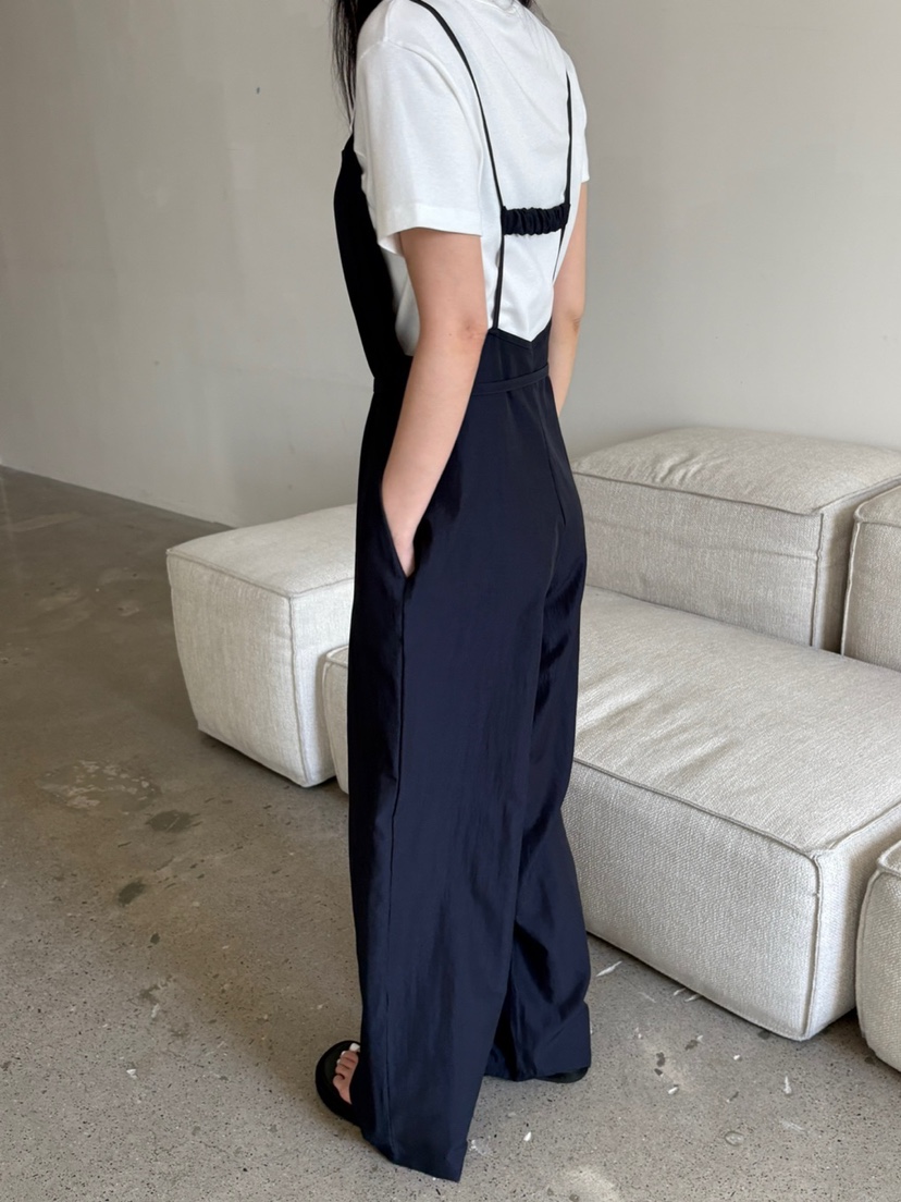 Verbena韓國直郵㊣東大門實拍女裝新品休閑熱賣連體褲含腰帶Verbena連體褲