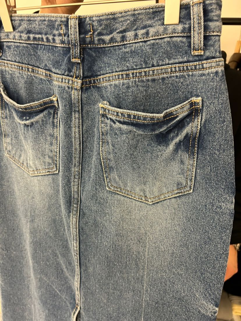 AS THOUGHT韓國㊣直郵東大門代購女裝新品25春夏熱賣人氣長裙AS THOUGHT長裙