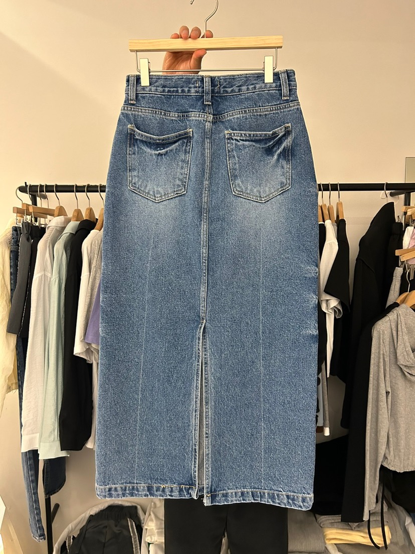 AS THOUGHT韓國㊣直郵東大門代購女裝新品25春夏熱賣人氣長裙AS THOUGHT長裙