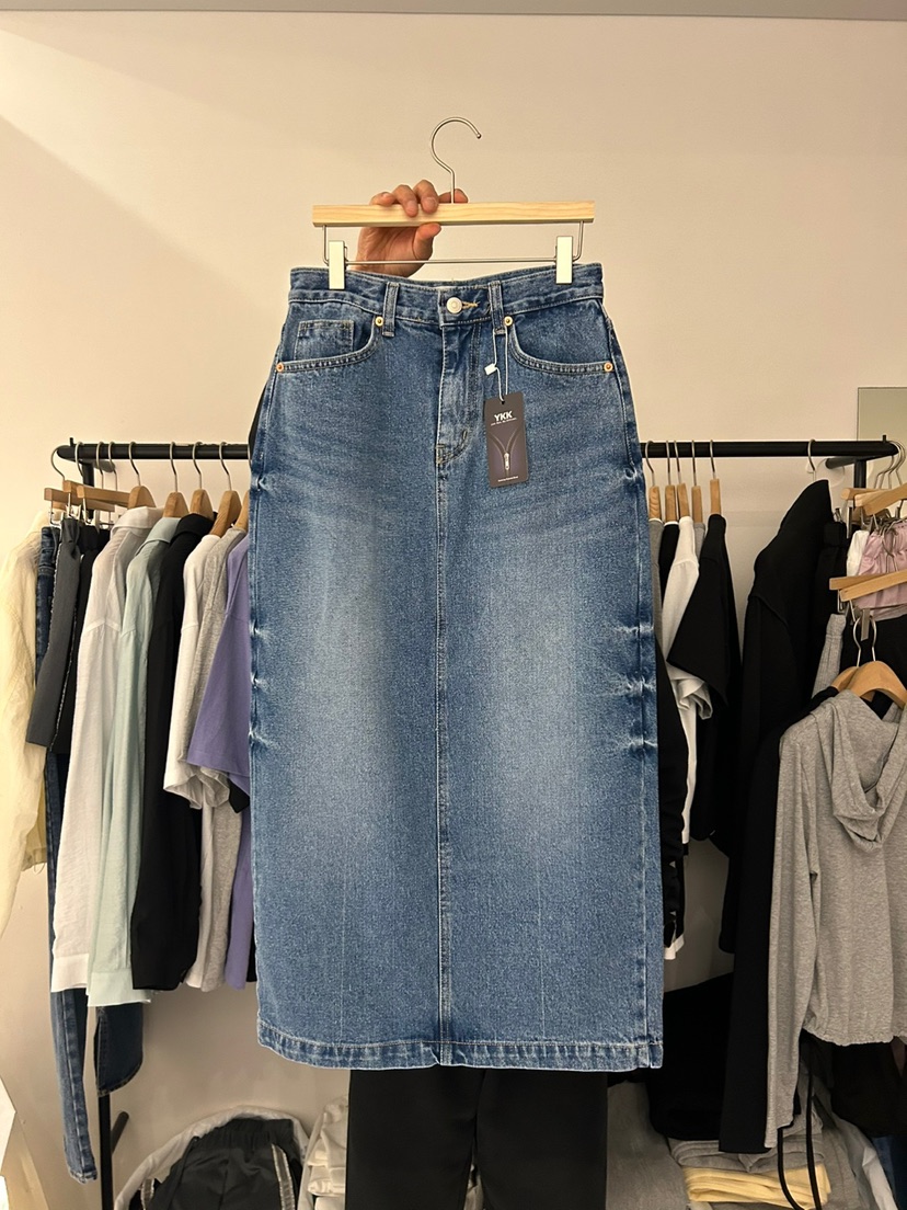 AS THOUGHT韓國㊣直郵東大門代購女裝新品25春夏熱賣人氣長裙AS THOUGHT長裙