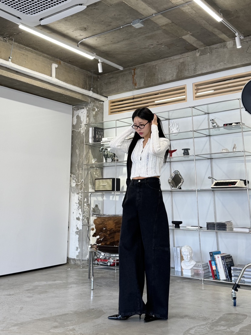 LIMLIMLIM韓國㊣直郵東大門代購女裝新品人氣25春夏時尚牛仔褲LIM LIM LIM牛仔褲