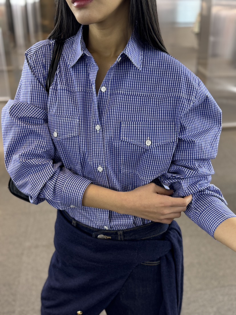 LIMLIMLIM韓國直郵㊣東大門實拍女裝新款推薦25春夏襯衫蕾絲衫LIM LIM LIM襯衫/蕾絲衫