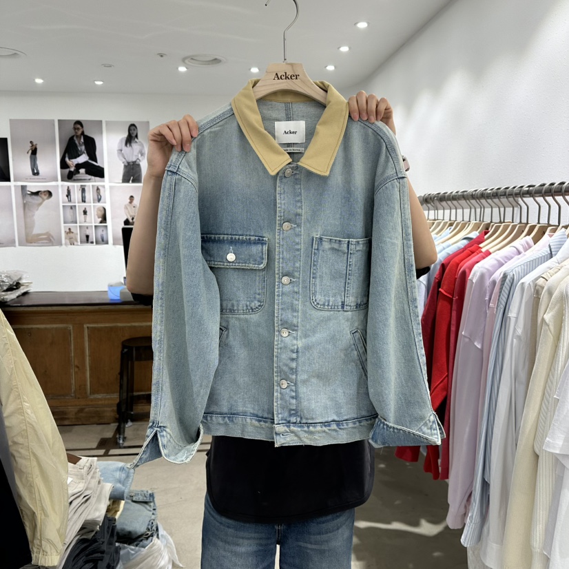 ACKER韓國直郵㊣女裝新品職業休閑時尚25春夏人氣熱賣推薦夾克ACKER夾克圖色1