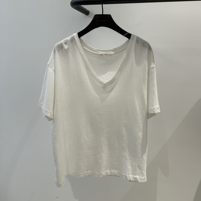 JANE BIRKIN直郵韓國代購㊣女裝新款推薦25春夏時尚休閑T恤JANE BIRKIN設計師品牌T恤圖色1