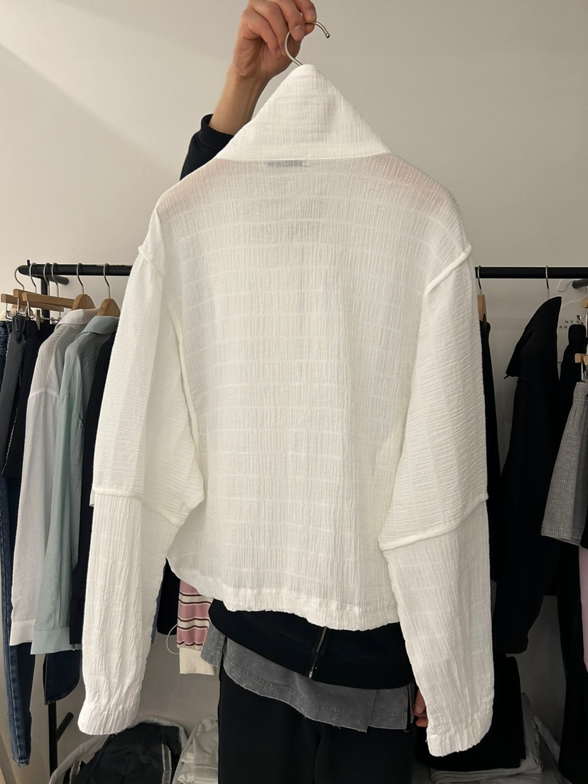 AS THOUGHT韓國直郵㊣女裝新品25春夏休閑推薦人氣夾克流蘇AS THOUGHT夾克