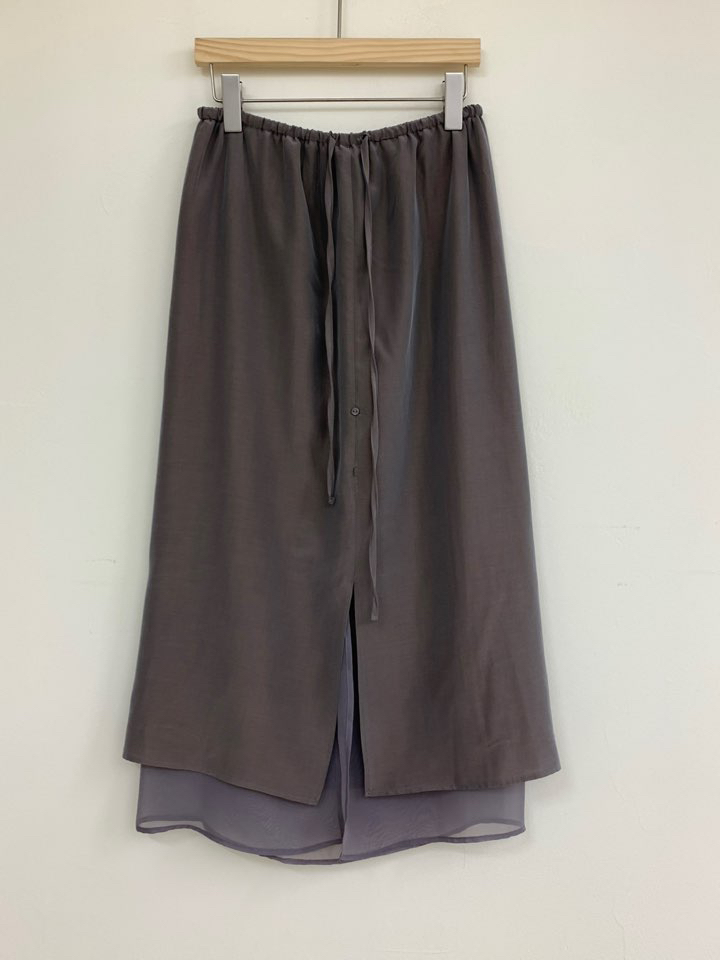 LAKE-A韓國直郵㊣東大門實拍女裝新品職業熱賣休閑推薦長裙Lake side長裙