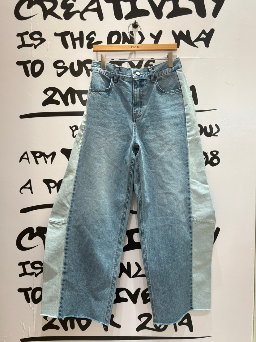 2ND K直郵韓國代購㊣女裝新品25春夏推薦時尚人氣熱賣牛仔褲2ND K牛仔褲圖色1