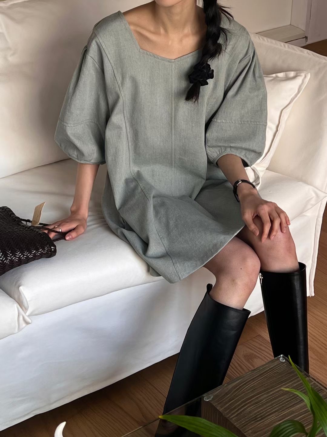 LOWELL韓國直郵㊣女裝新款人氣推薦時尚熱賣休閑25春夏連衣裙LOWELL連衣裙