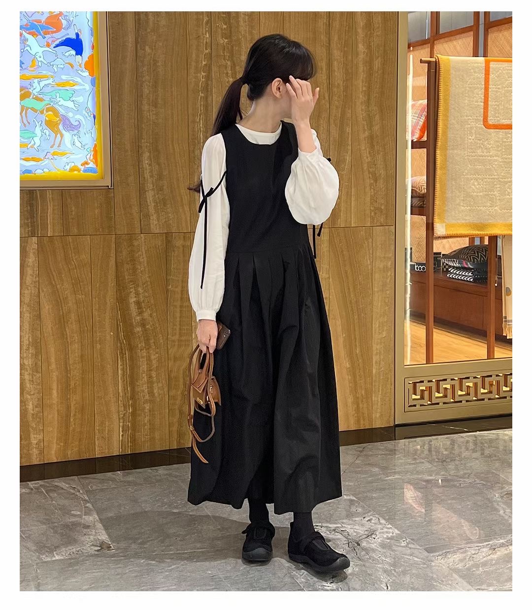 LOWELL直郵韓國代購㊣女裝新品職業人氣熱賣連衣裙不含內搭LOWELL連衣裙