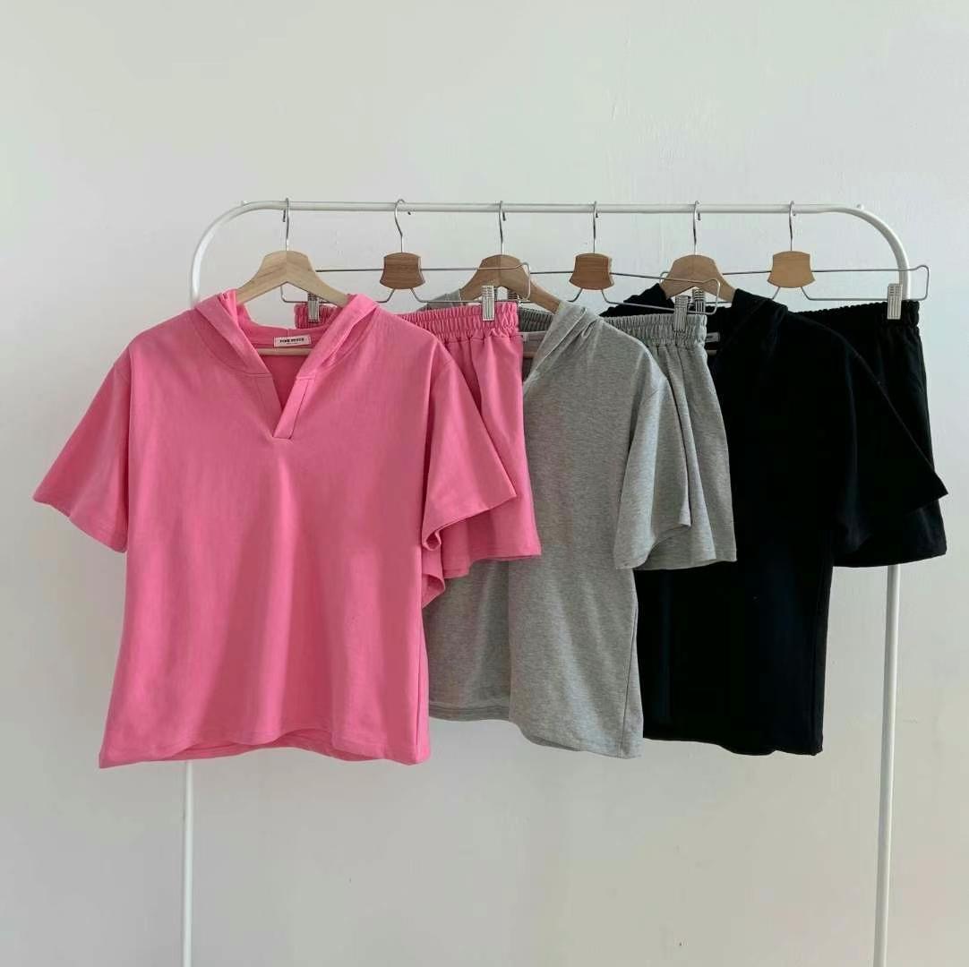 PINK POUCH韓國直郵㊣女裝新款熱賣25春夏休閑時尚人氣套裝PINK POUCH套裝