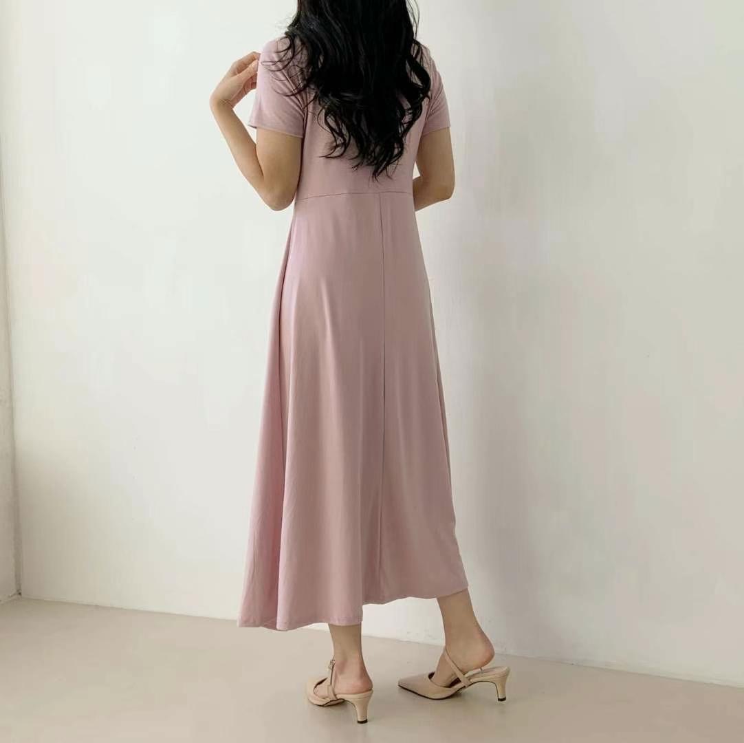 PINK POUCH韓國直郵㊣東大門實拍女裝新品時尚休閑推薦連衣裙PINK POUCH連衣裙