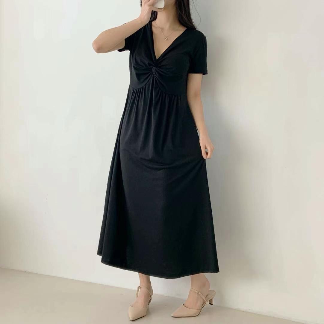 PINK POUCH韓國直郵㊣東大門實拍女裝新品時尚休閑推薦連衣裙PINK POUCH連衣裙