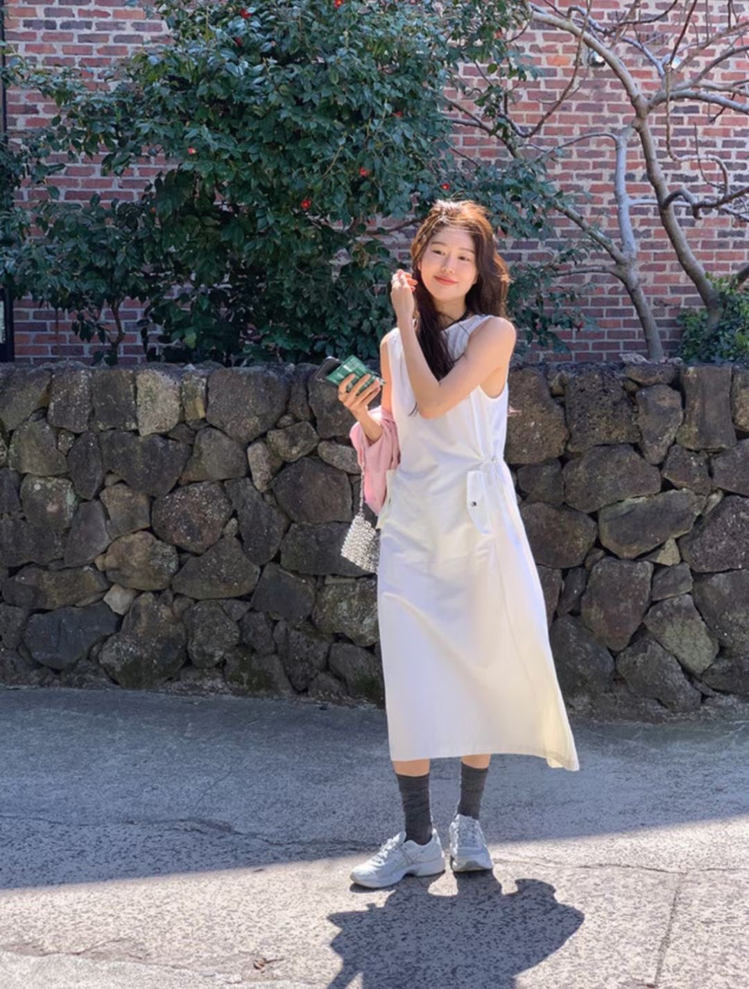 LOWELL韓國㊣直郵東大門代購女裝新品時尚推薦熱賣25春夏連衣裙LOWELL連衣裙