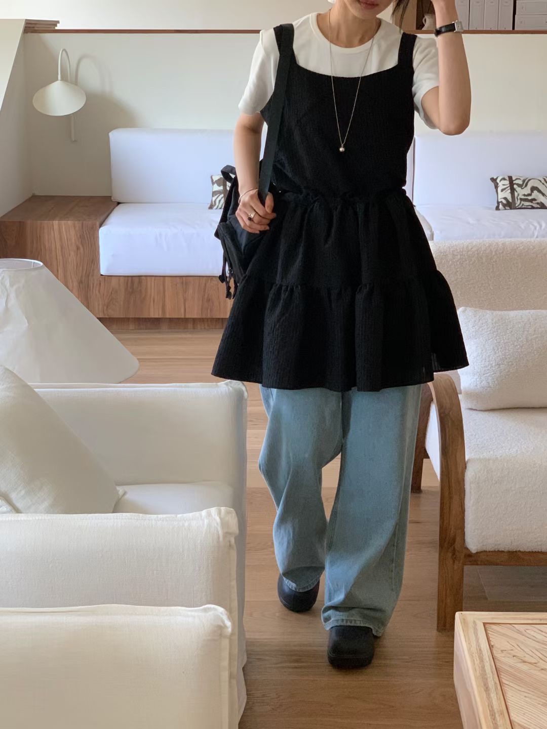 LOWELL韓國直郵㊣東大門實拍女裝新款推薦人氣連衣裙不含內搭LOWELL連衣裙圖色2