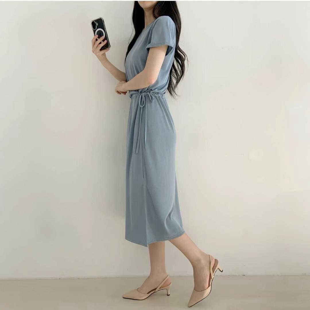 PINK POUCH韓國直郵㊣女裝新品人氣休閑職業推薦25春夏連衣裙PINK POUCH連衣裙