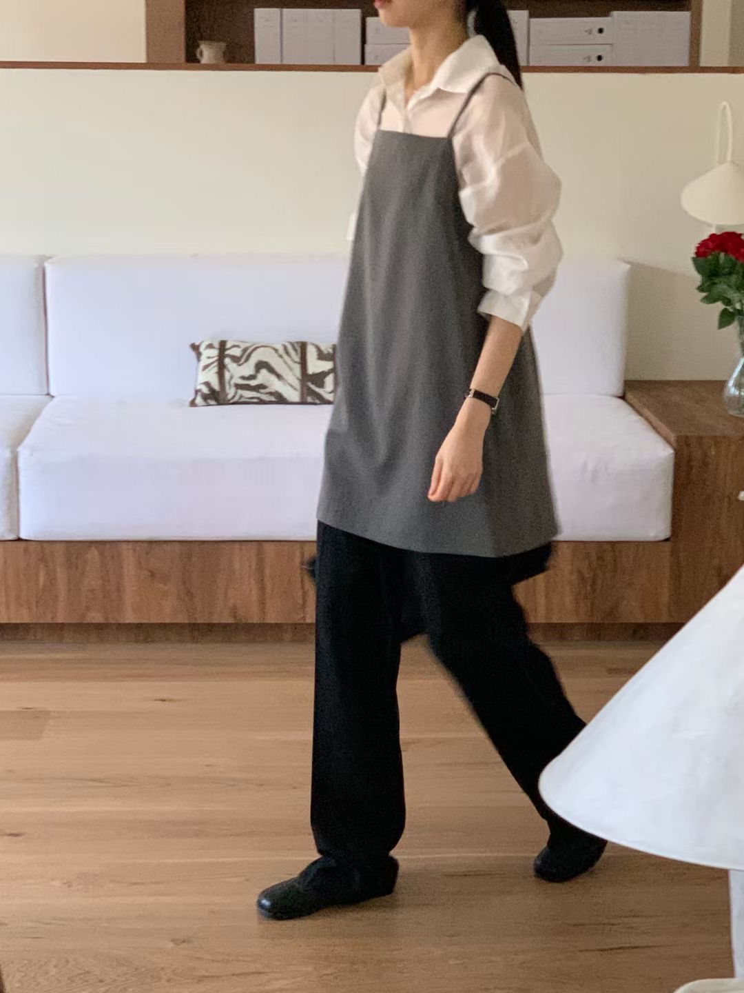 LOWELL直郵韓國代購㊣女裝新品熱賣人氣連衣裙不含內搭雙層LOWELL連衣裙