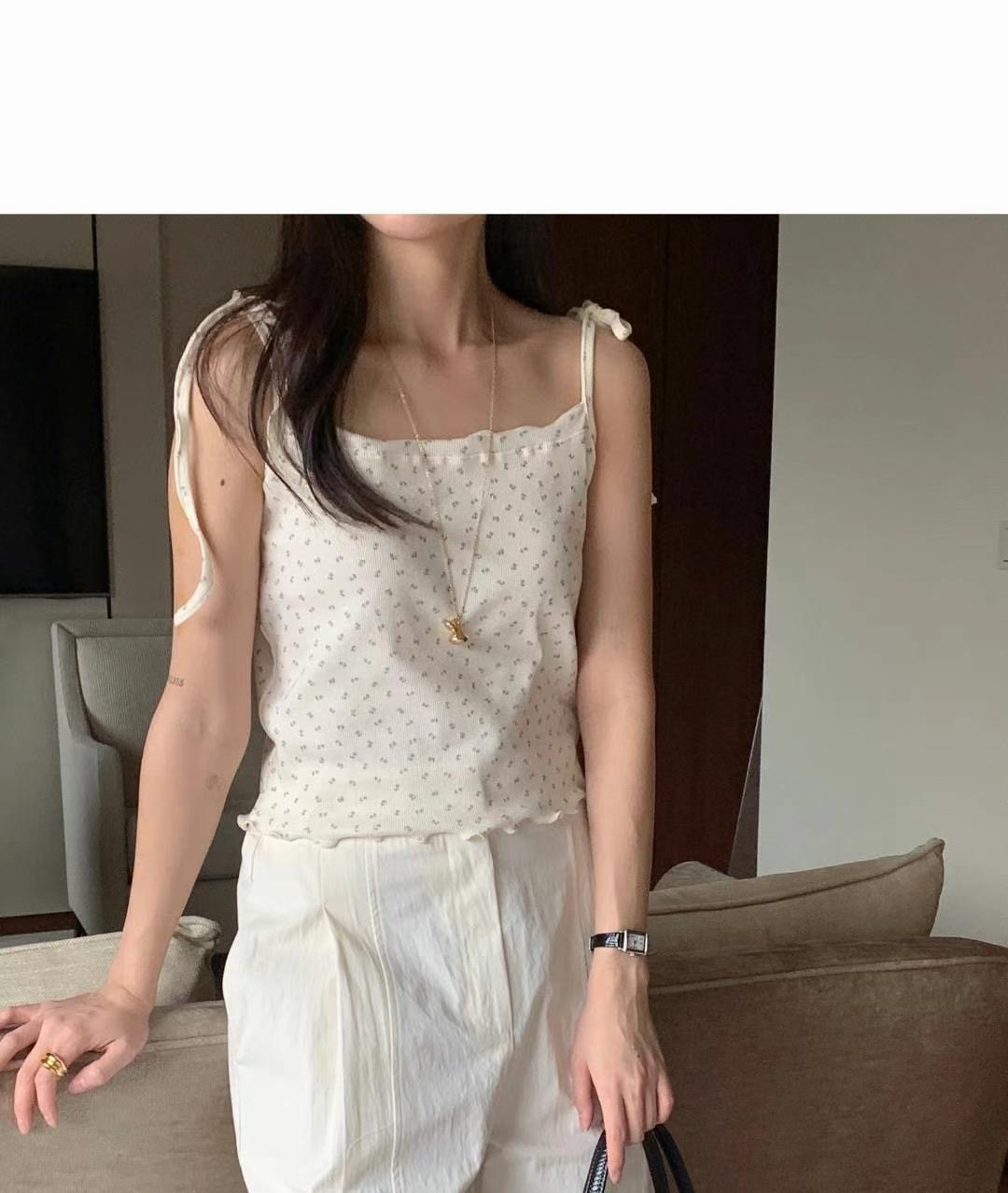 SECOND DRESS-세컨드레스-OT韓國直郵㊣東大門實拍女裝新品人氣吊帶背心SECOND DRESS吊帶/背心