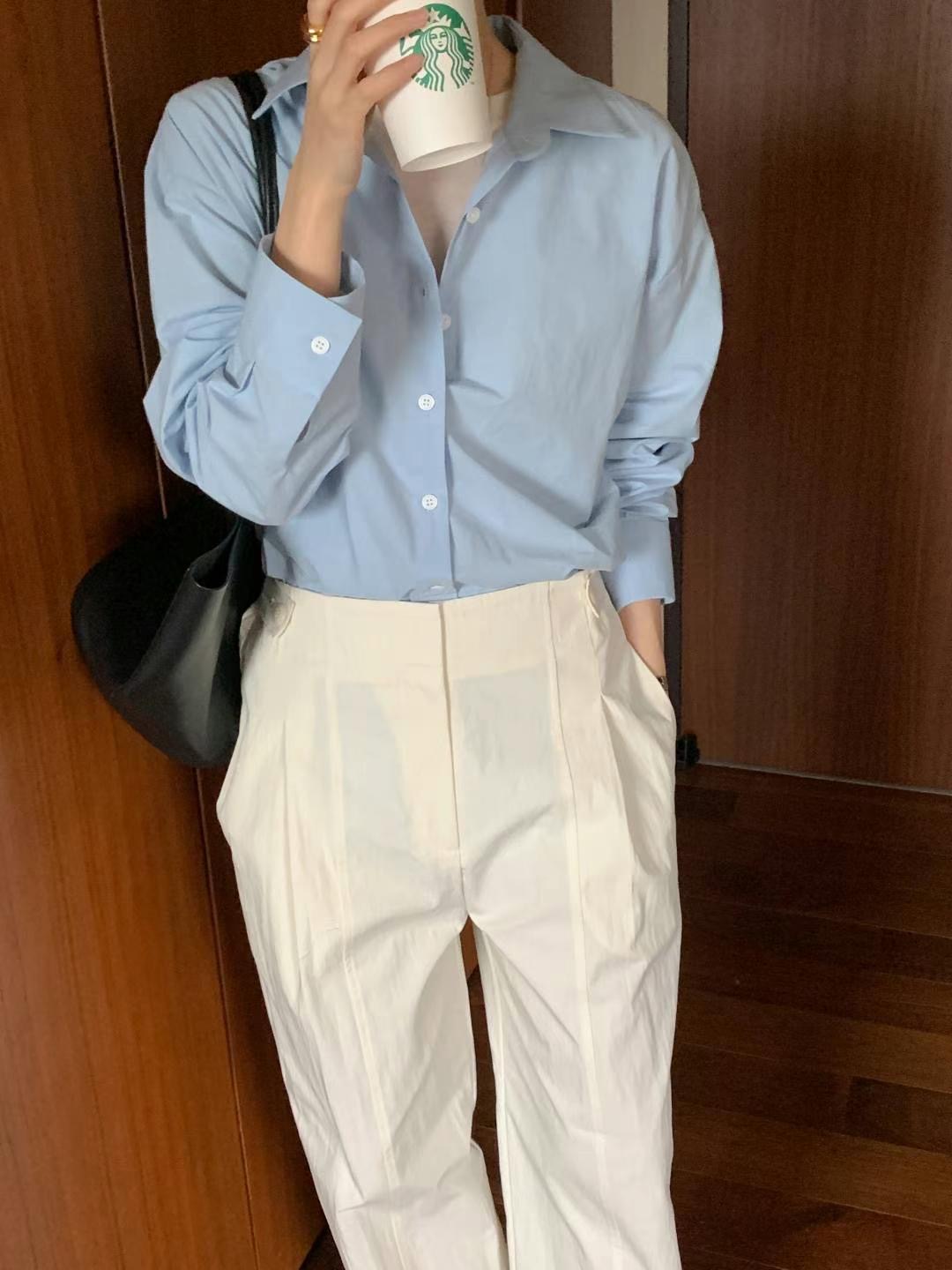 SECOND DRESS-세컨드레스-OT韓國直郵㊣女裝新款時尚襯衫蕾絲衫SECOND DRESS襯衫/蕾絲衫圖色4