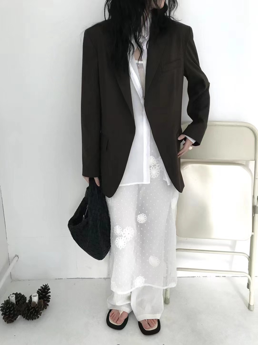 AVANDACE直郵韓國代購㊣女裝新品職業熱賣25春夏推薦休閑夾克AVANDACE夾克