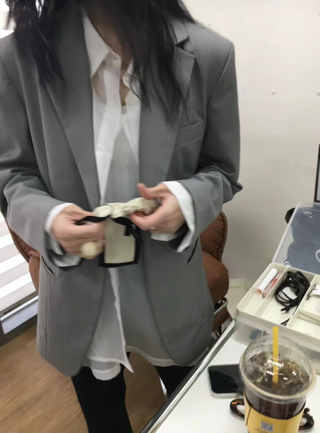 AVANDACE直郵韓國代購㊣女裝新品職業熱賣25春夏推薦休閑夾克AVANDACE夾克