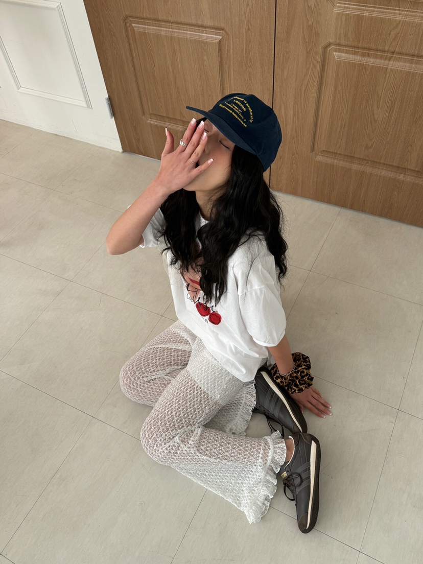 MAISONDEGLORY韓國直郵㊣女裝新品熱賣推薦職業人氣休閑褲蕾絲MAISON DE GLORY休閑褲