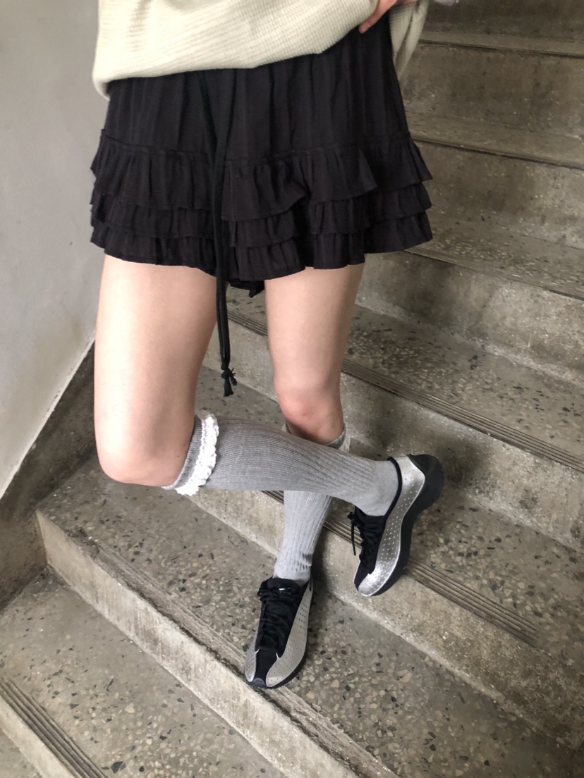 FLASH直郵韓國代購㊣女裝新品職業休閑25春夏人氣熱賣時尚短褲FLASH短褲圖色2