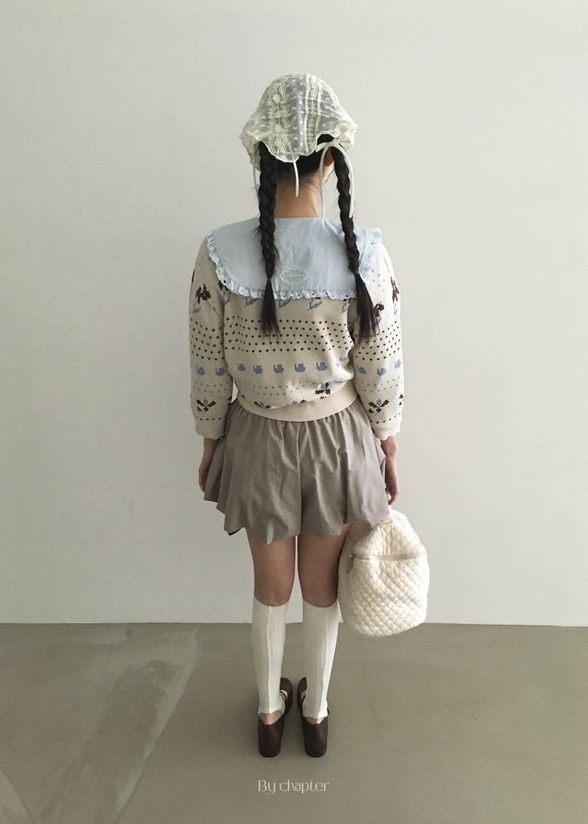 BY CHAPTER韓國直郵㊣東大門實拍女裝新款休閑推薦針織衫開衫BY Chapter針織衫